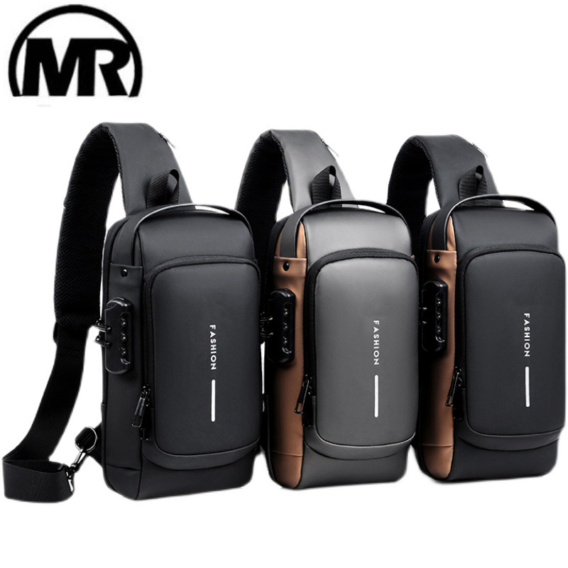 Pc Security Lock - Password Lock Anti-theft Men's Bag Men's