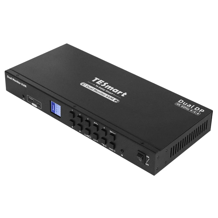 Kvm Switch Dual Monitor - 4 Port Dual Monitor KVM Switch