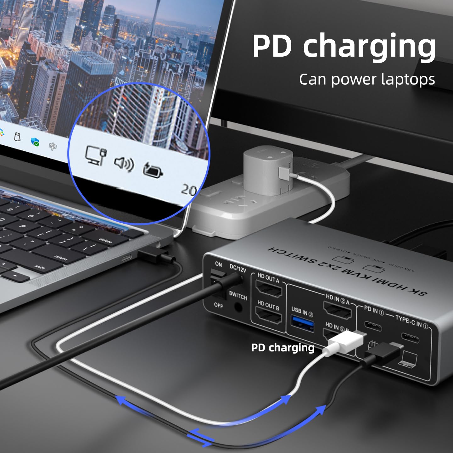 USB C HDMI DP KVM Switch 2 Mon - Kvm Switch Dual Monitor review and price