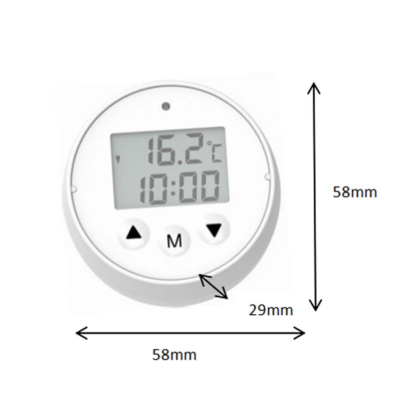 1pc Ice Bath thermometer Cold  - Digital Timer Countdown review and price