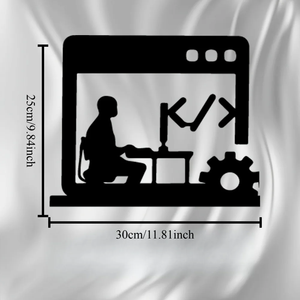 CIFBUY Metal Wall Art Programm - Tech Office Wall Decor review and price